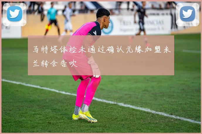 马特塔体检未通过确认无缘加盟米兰转会告吹